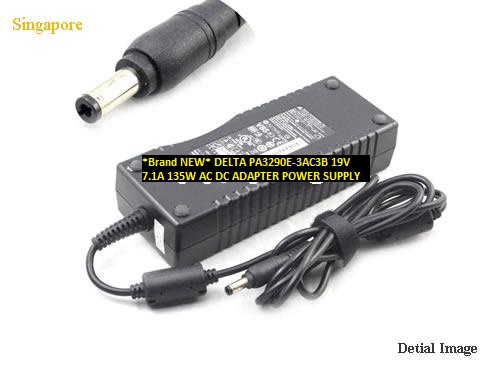 *Brand NEW* 135W AC DC ADAPTER DELTA 19V 7.1A PA3290E-3AC3B POWER SUPPLY - Click Image to Close